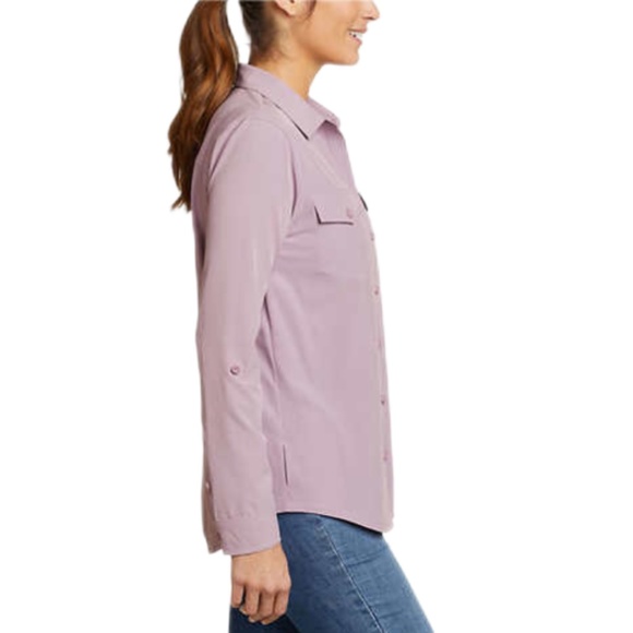 Brand New Eddie Bauer Ladies Departure Top - Picture 2 of 3